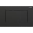 Geberit Flush Plate Brushed Black Chrome Geberit Sigma Square Stainless Steel Flush Plate