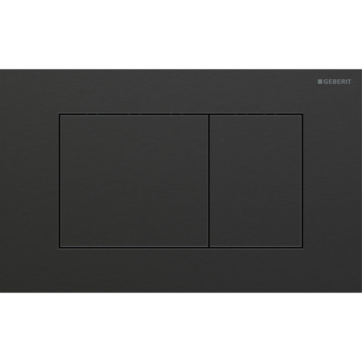 Geberit Flush Plate Brushed Black Chrome Geberit Sigma Square Stainless Steel Flush Plate