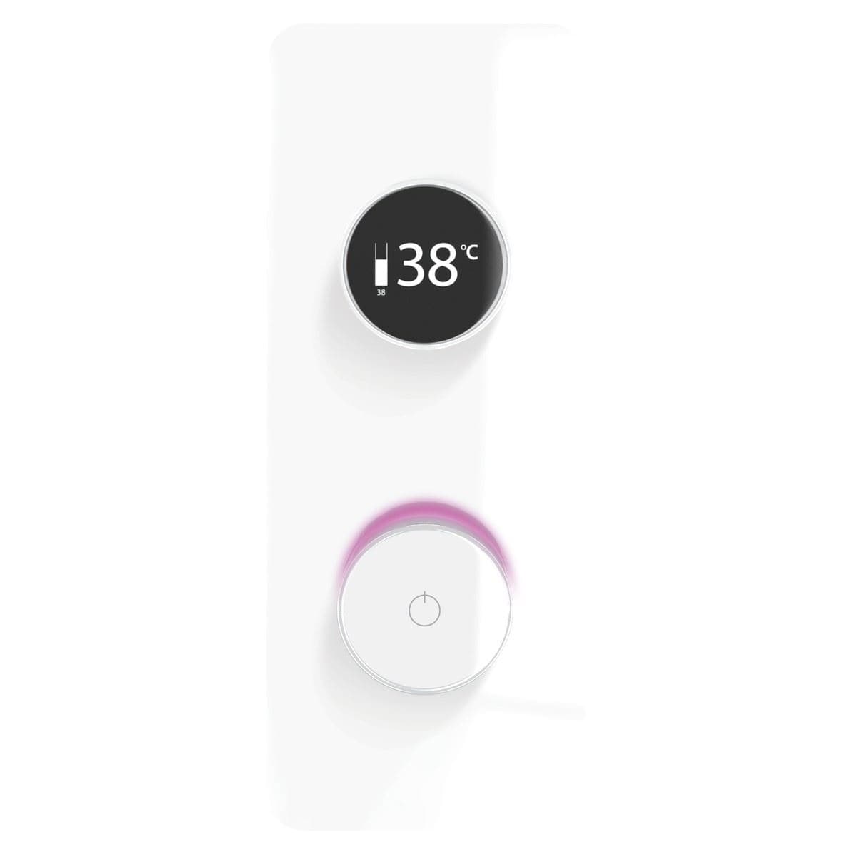 TED Togo 2/3 Outlet Concealed Digital Shower Valve with Square Plate