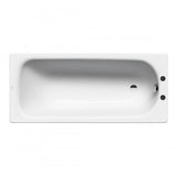 Kaldewei Single Ended Bath 800mm x 1800mm / 2 Kaldewei Saniform Plus Single Ended Steel Bath with Leg Set