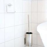 Smedbo Toilet Brush Smedbo Beslagsboden Cube Self-Adhesive Wall Mounted Toilet Brush and Holder