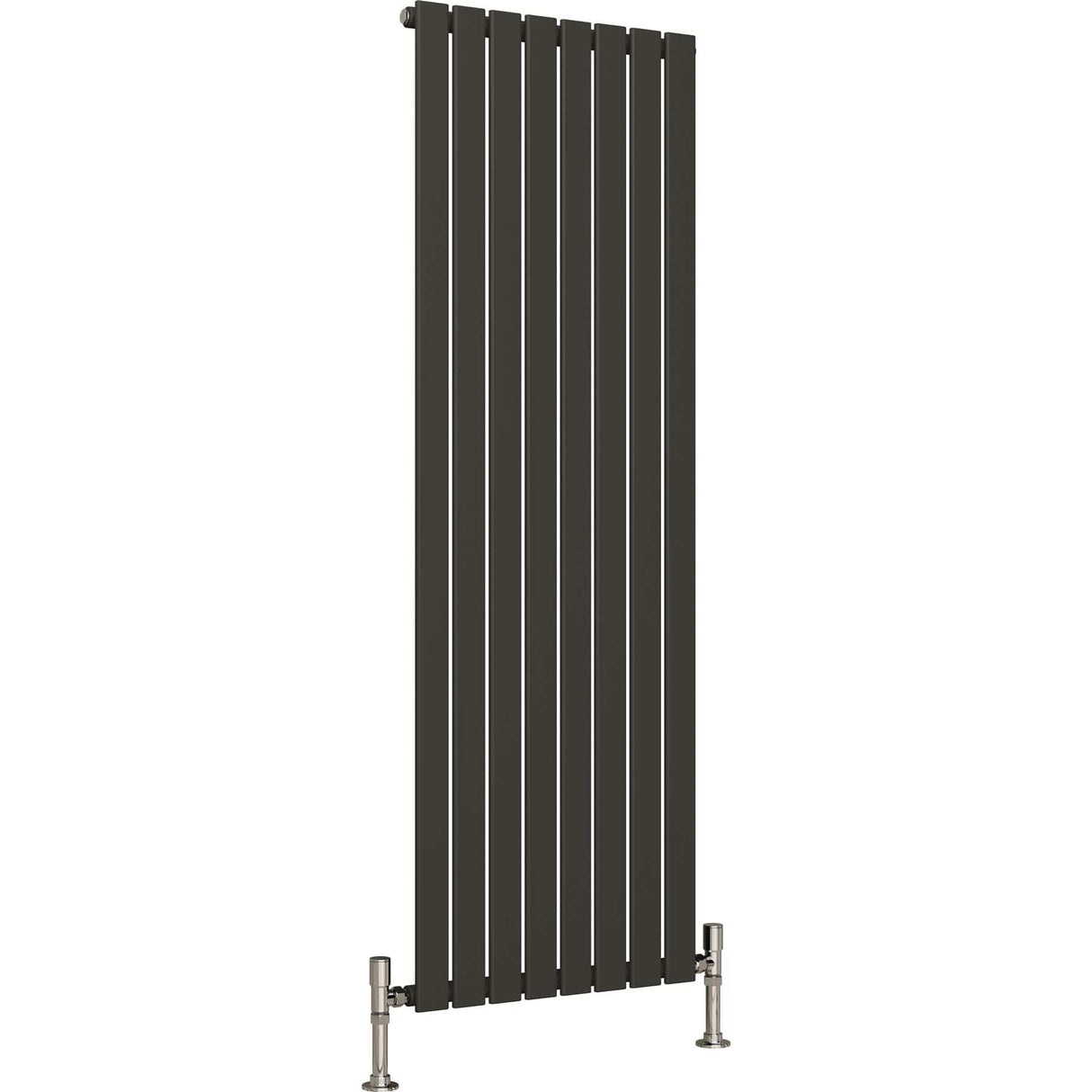 Aquarius Bathrooms Panel Radiator 1600 x560mm / Anthracite Aquarius Flat Single Vertical Radiator