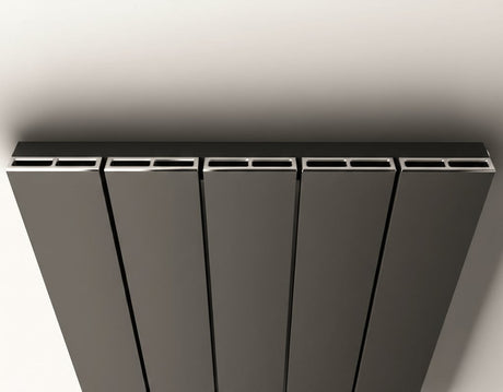 Eastbrook 565mm Eastbrook Rosano Vertical Cover Cap Set in Chrome