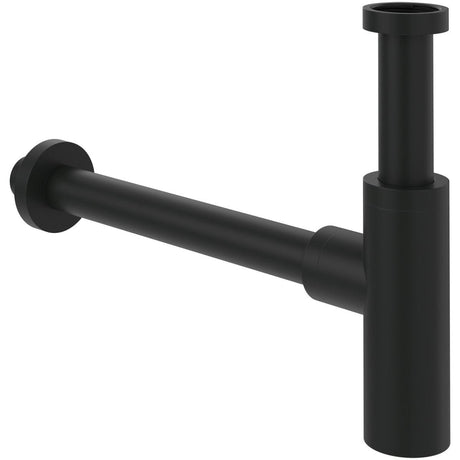 Villeroy and Boch Bottle Trap Matt Black Villeroy & Boch Universal Round Basin Bottle Trap