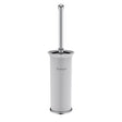 Burlington Toilet Brush Chrome Burlington Traditional Freestanding Toilet Brush Holder