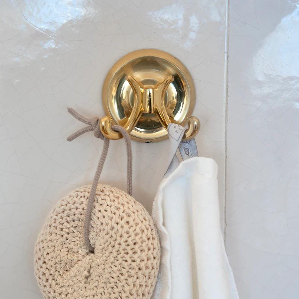 Smedbo Robe Hook Smedbo Villa Traditional Double Robe Hook