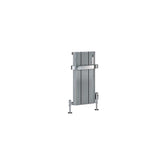 Eastbrook Panel Radiator Eastbrook Peretti Straight Vertical Aluminium Radiator in Polished Aluminium