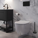 Saneux Wall Hung Toilet Saneux Uni Wall Hung Rimless Toilet with Soft Close Seat