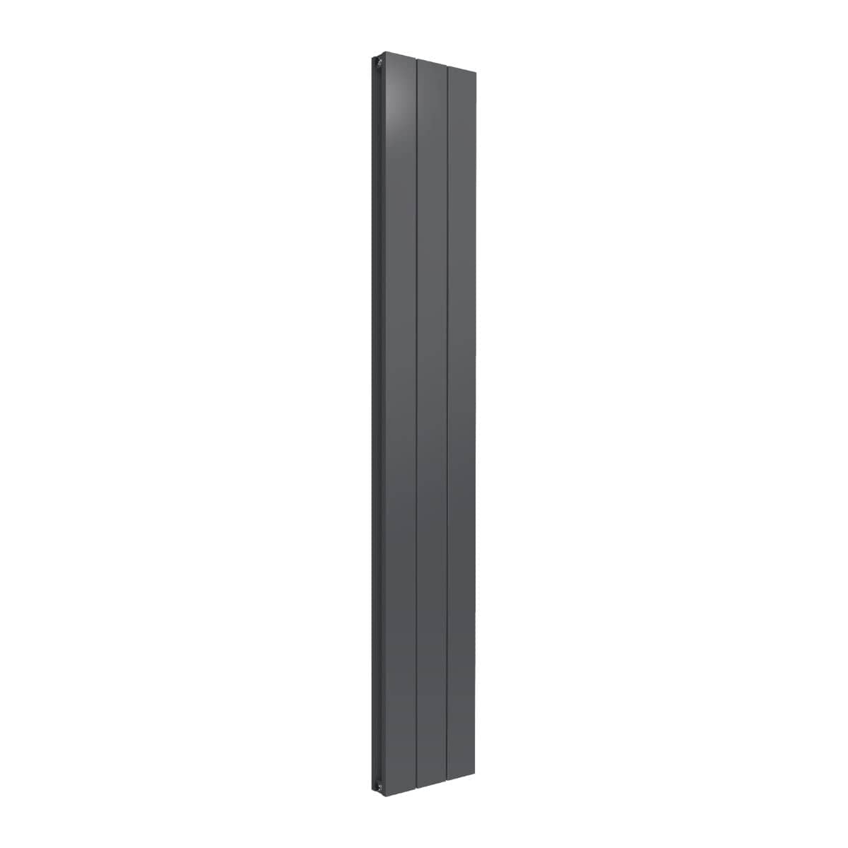 Reina Panel Radiator 1800 x 280mm / Anthracite Reina Casina Vertical Aluminium Double Panel Radiator