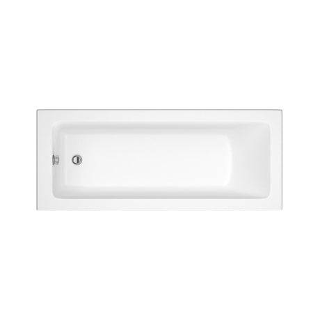 Roca Single Ended Bath 1600 x 700mm Roca The Gap Single Ended Acrylic Bath