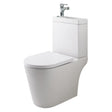 Eastbrook Combination Toilet and Sink Eastbrook Metro 2 in 1 Short Projection Close Coupled Toilet with Basin and Tap