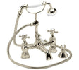 Heritage Bath Shower Mixer Vintage Gold Heritage Hartlebury Bath Shower Mixer with Shower Handset