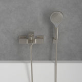 Villeroy & Boch Bath Shower Mixer Villeroy & Boch Architectura Square Wall Mounted Bath and Shower Mixer Tap