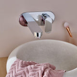 VADO Basin Tap Vado Life Wall Mounted Basin Mixer Tap with 230mm Spout - Chrome - LIF-109SA-CP