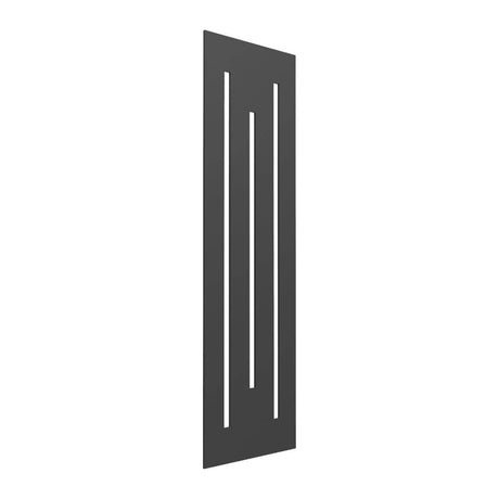 Reina Flat Panel Radiator Anthracite Reina Line Flat Panel Central Heating Designer Radiator - 1800 x 490mm