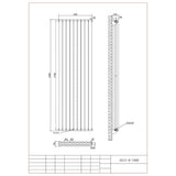 Aquarius Athens Double Vertical Column Radiator