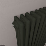 Eastbrook Eastbrook Rivassa Traditional 3 Column Radiator in Matt Black