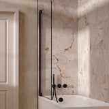 UK Bathroom Store Concealed Shower Set Crosswater Module Shower Set 5 with Pencil Handset and Overflow Bath Filler