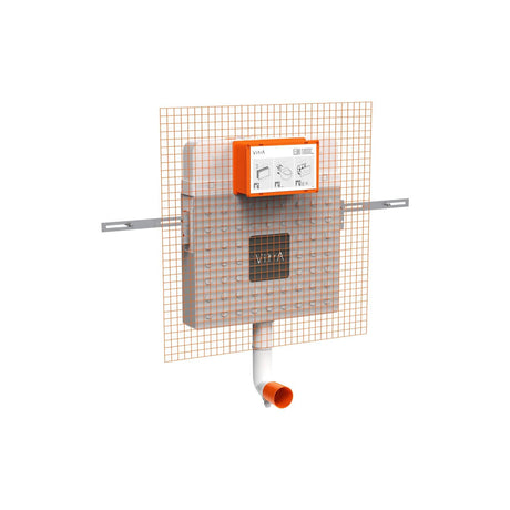 VitrA Concealed Cistern VitrA Slim 80mm Concealed Cistern 3/6 Litre Flush