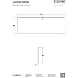 Tissino Bath Panel 1700 x 560mm / Premium Tissino Lorenzo Front Bath Panel