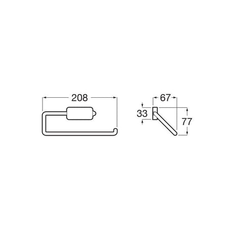 Roca Towel Rails and Rings Roca Sonata Towel Ring