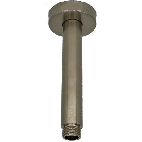 TED Fixed Shower Arm Brushed Nickel TED Universal Shower Ceiling Arm