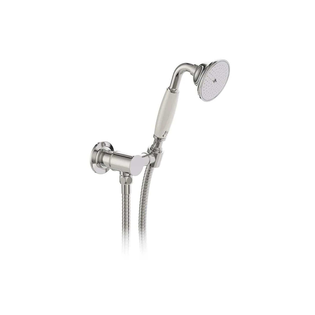 Vado Shower Handset Booth & Co. Axbridge Single Function Shower Handset with Hose, and Intergrated Outlet and Bracket