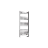 Eastbrook Wendover Curved Vertical Heated Towel Rail in Chrome