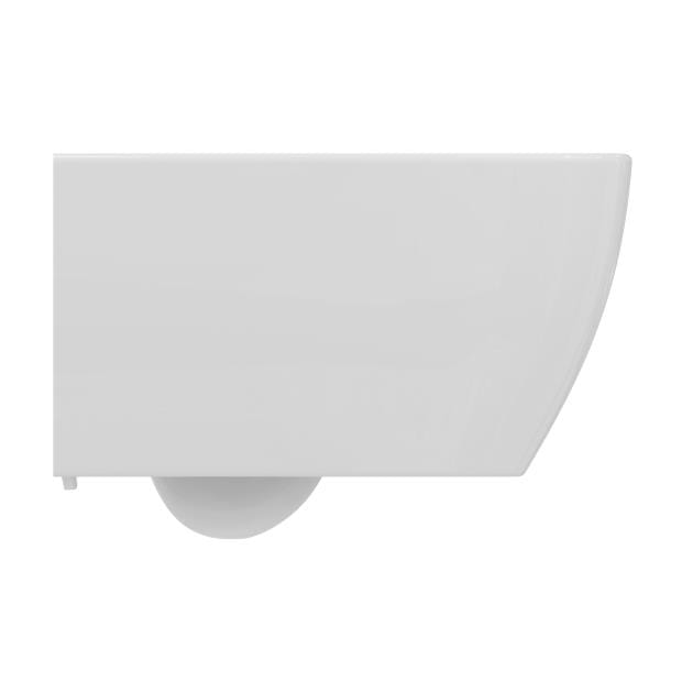 Ideal Standard Wall Hung Toilet Ideal Standard i.life O Wall Hung Rimless Toilet with HydroTwist Flush and Soft Close Seat