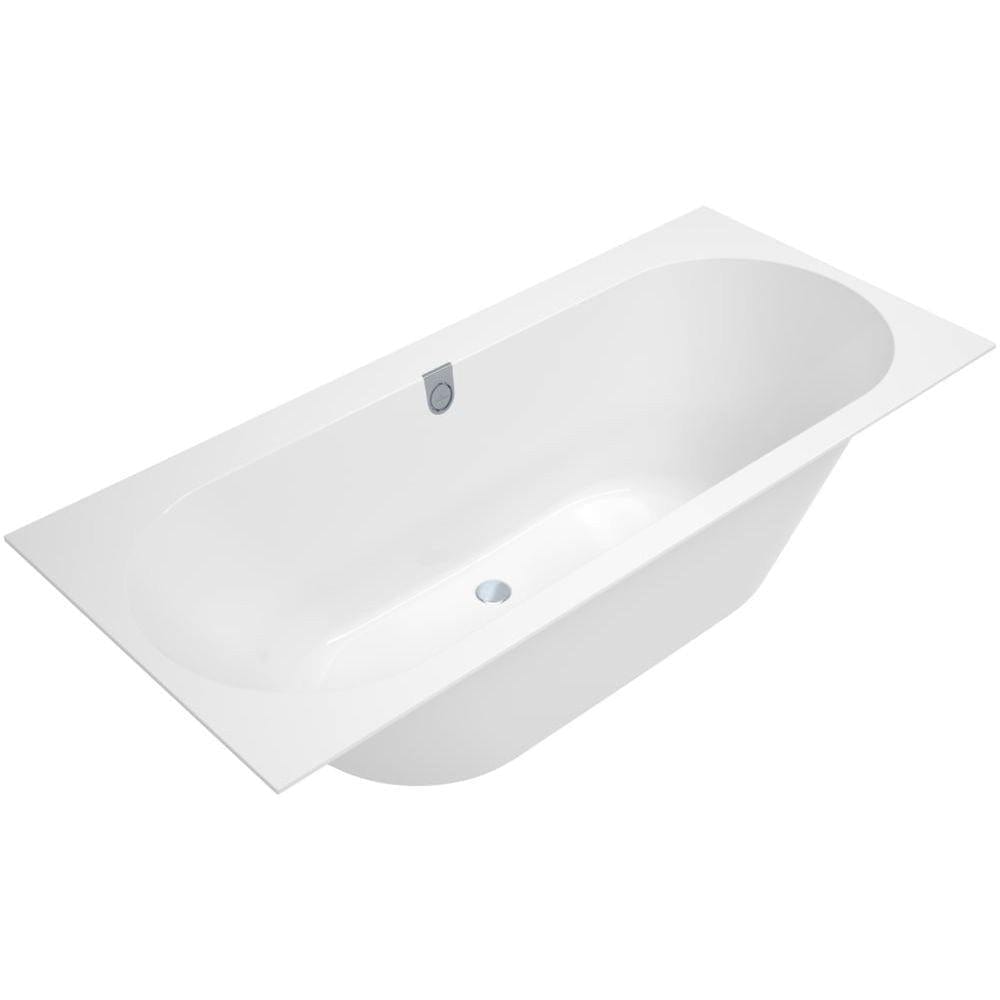 Villeroy & Boch Double Ended Bath 1800 x 800mm Villeroy & Boch Oberon 2.0 Quaryl Double Ended Bath