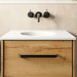 Crosswater Matt Black Crosswater Vanity Unit Bar Handle