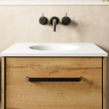 Crosswater Matt Black Crosswater Vanity Unit Bar Handle