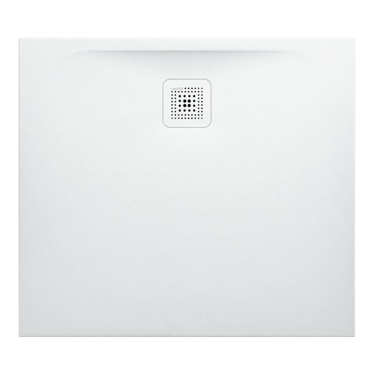 Laufen 900 x 800mm / Drain on Long Side Laufen Marbond PRO Rectangular Tray with Waste in White