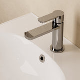 Crosswater Mono Basin Tap Crosswater Wisp Mono Basin Mixer Tap in Chrome
