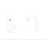 Saneux Mono Basin Tap Saneux Eden Basin Mixer Tap