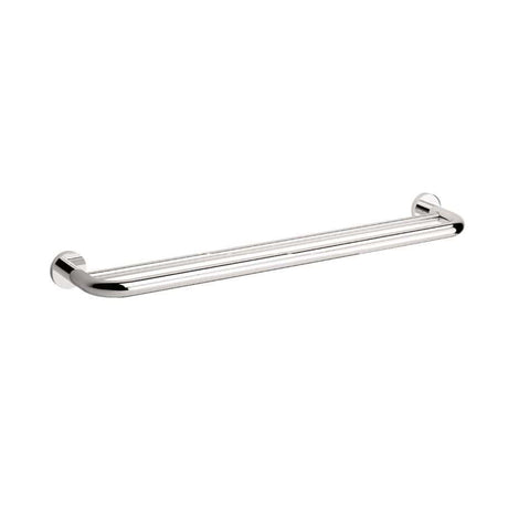 Crosswater Towel Rails and Rings Crosswater Central  Double Towel Rail 660mm in Chrome