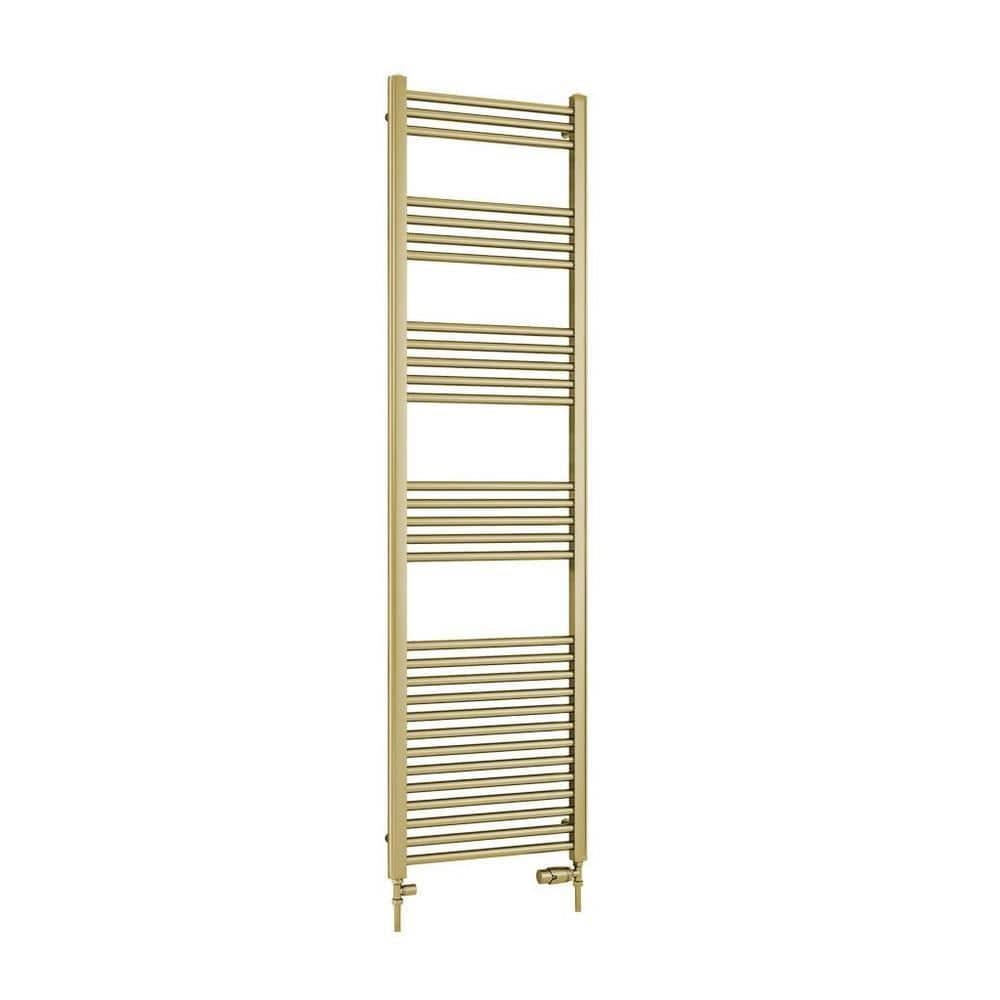 Eastbrook Wendover Straight Heated Towel Rail in Brushed Brass