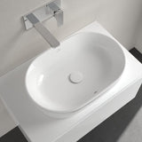 Villeroy & Boch Countertop Basin Villeroy & Boch Architectura Oval 600mm Countertop Basin (with Overflow) in Alpin White