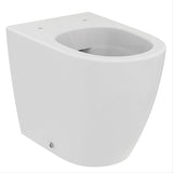 Ideal Standard Back to Wall Toilet Ideal Standard i.life O Back to Wall Rimless Toilet with HydroTwist Flush and Soft Close Seat