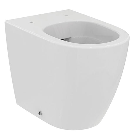 Ideal Standard Back to Wall Toilet Ideal Standard i.life O Back to Wall Rimless Toilet with HydroTwist Flush and Soft Close Seat