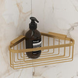 Villeroy & Boch Basket Brushed Gold Villeroy & Boch Elements - Tender Corner Wire Shower Basket