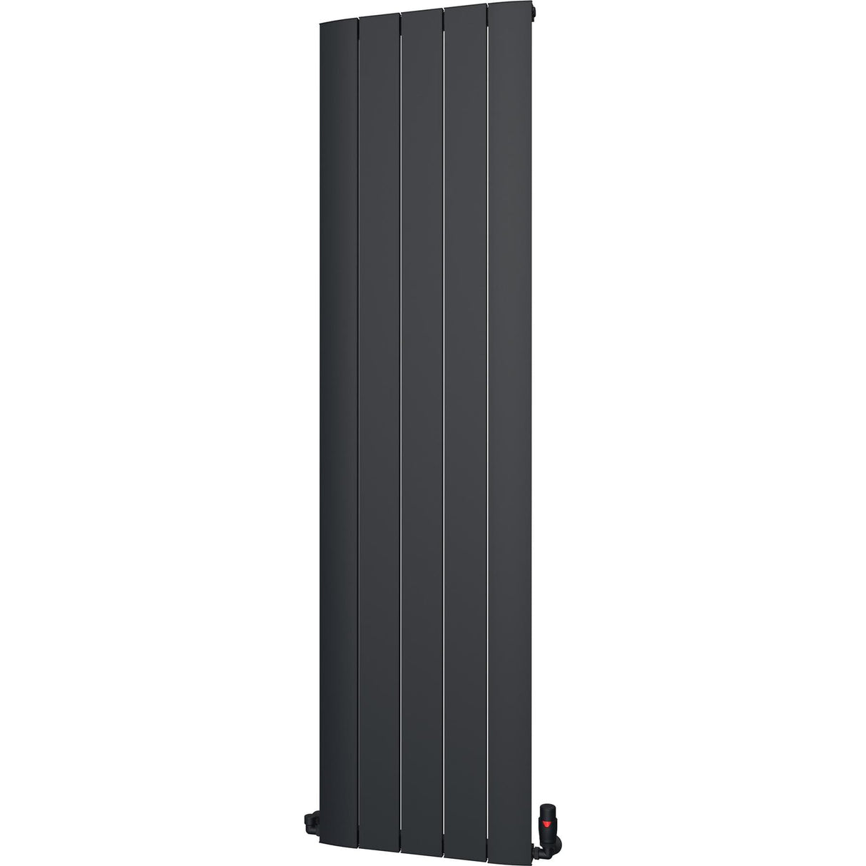 Aquarius Bathrooms Panel Radiator 1800 x470mm / Black Aquarius Maxx Vertical Panel Radiator