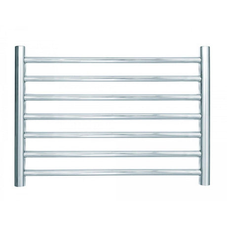 JIS Ladder Rail Polished Chrome / Central Heating JIS Sussex Buxted Horizontal Stainless Steel Heated Towel Rail