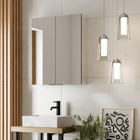 hib. Mirrored Cabinet 600 x 700mm hib. Eris Mirrored Cabinet