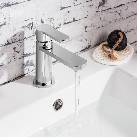 Crosswater Mono Basin Tap Crosswater Wisp Mono Basin Mixer Tap in Chrome