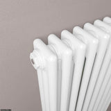 Eastbrook Rivassa Traditional 3 Column Radiator in White