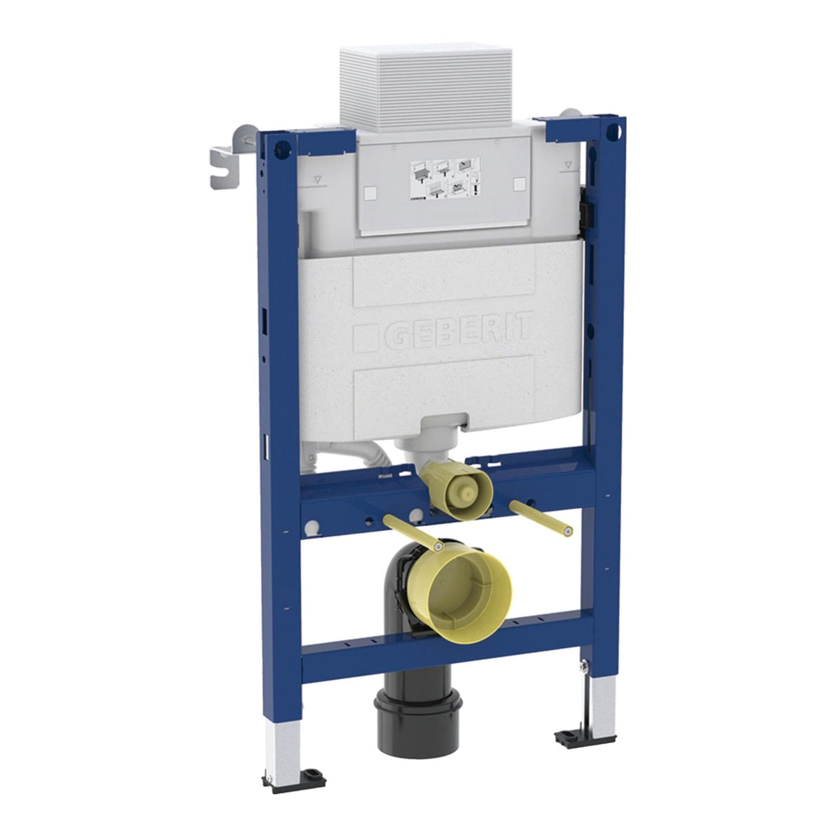 Geberit Concealed Cistern No Flush Plate Geberit Duofix Alpha Wall Hung Cistern and Frame 820mm