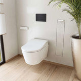 Toto Smart Toilet Toto RW Wall Hung Rimless Washlet® Smart Toilet Complete Auto Flush Pack