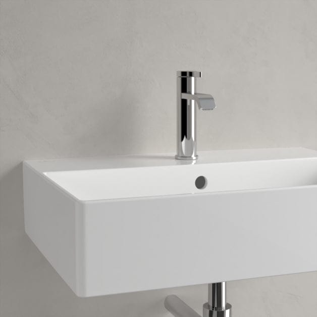 Villeroy & Boch Wall Hung Basin Villeroy & Boch Memento 2.0 Wall Hung Basin with Overflow in White Alpin