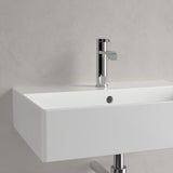 Villeroy & Boch Wall Hung Basin Villeroy & Boch Memento 2.0 Wall Hung Basin with Overflow in White Alpin